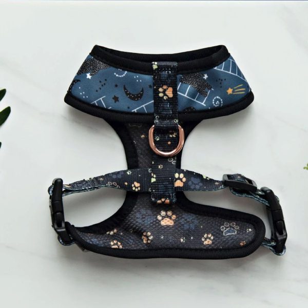 I LOVE YOU BEARY MUCH - REVERSIBLE DOG HARNESS